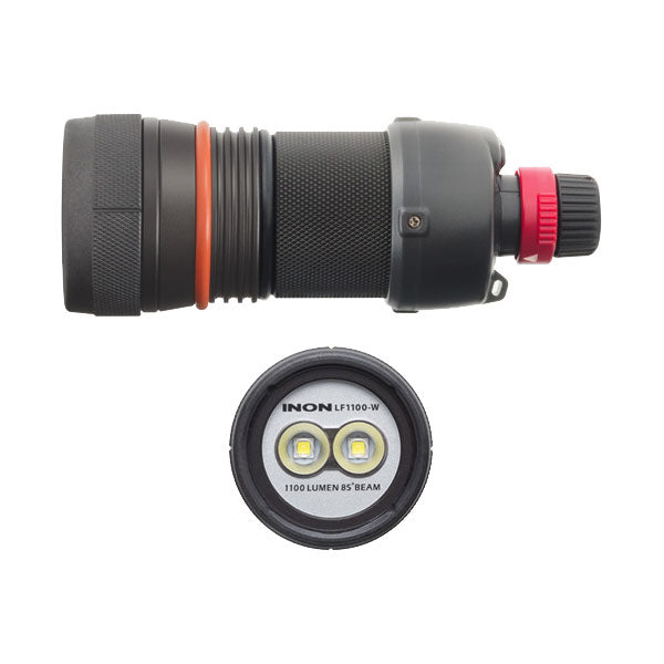 INON LF1100-W LED Flashlight (1,100 Lumens, 85° Beam) INON LF1100-W LED Flashlight (1,100 Lumens, 85° Beam)